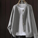 Elara | Cardigan con bottoni effetto perla