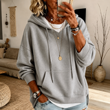 Felpa Oversize con Cappuccio