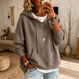 Felpa Oversize con Cappuccio