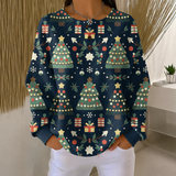 Diane | Felpa con Alberi di Natale