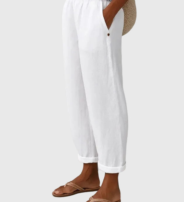 Samantha | Pantaloni Bianchi