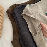 Maribel | Gilet in maglia con bottoni colorati