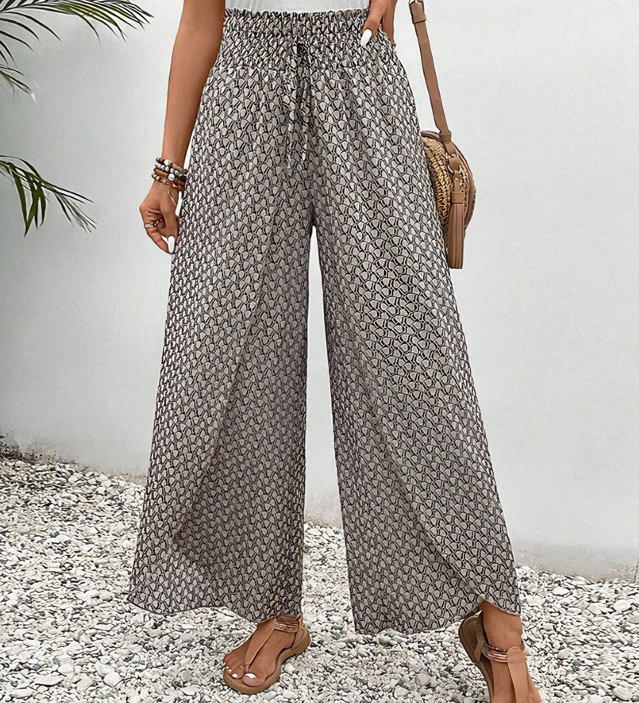 Sahara | Pantaloni Ampi Fantasia