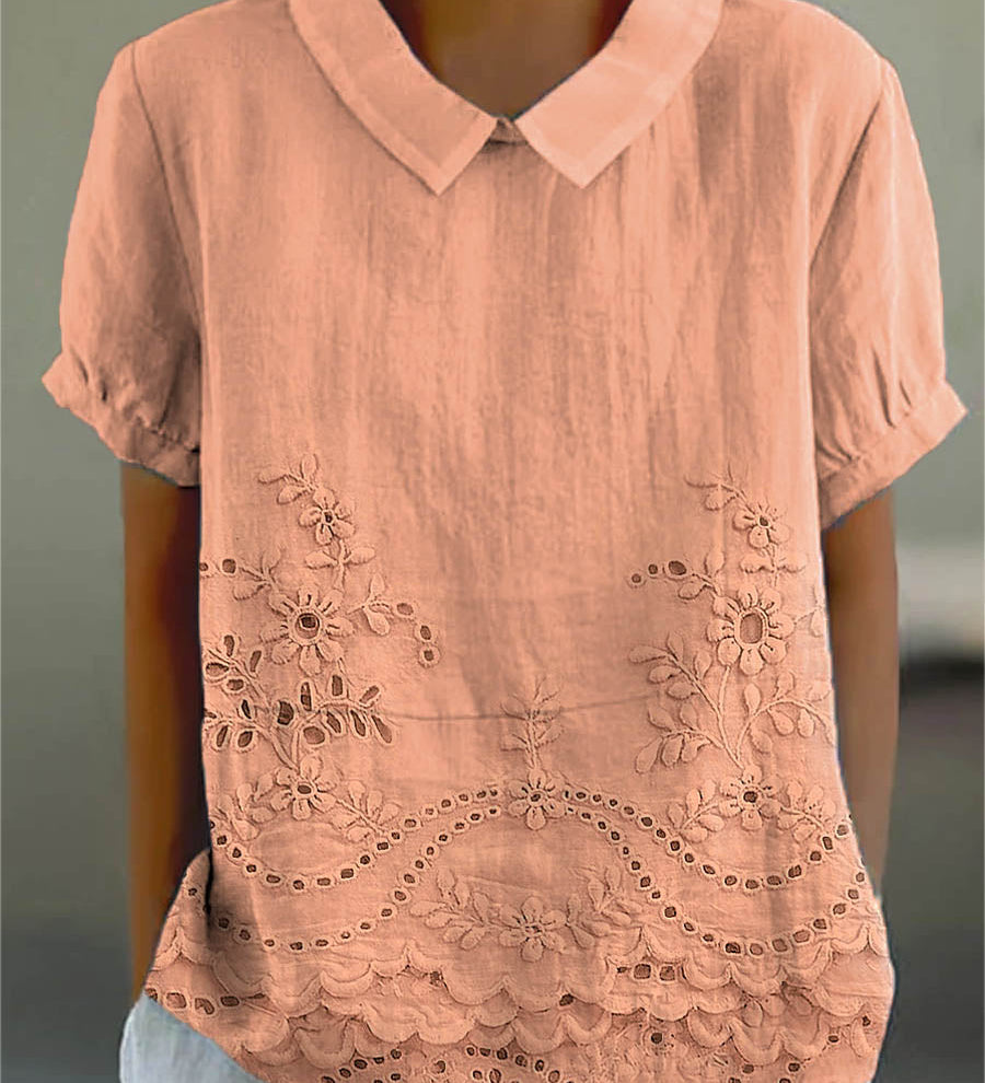 Lily | Camicia Ricamata