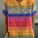 Maya | Camicia a Righe Colorate
