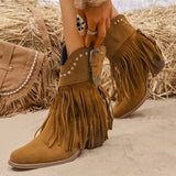 Calla | Stivali da Cowboy con Frange