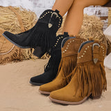 Calla | Stivali da Cowboy con Frange