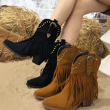 Calla | Stivali da Cowboy con Frange