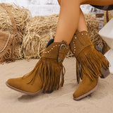 Calla | Stivali da Cowboy con Frange