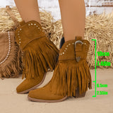 Calla | Stivali da Cowboy con Frange