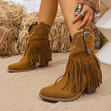 Calla | Stivali da Cowboy con Frange