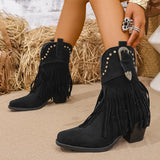 Calla | Stivali da Cowboy con Frange