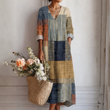 Robe Ana con stampa astratta