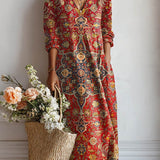 Robe maxi bohémienne Loes