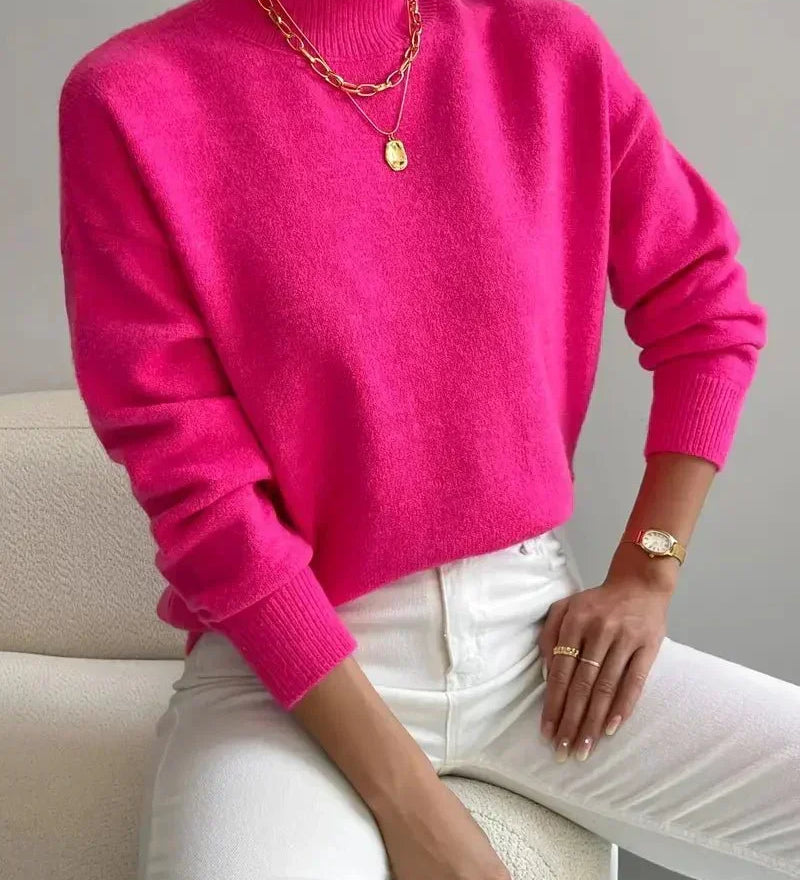 Marilena | Maglione a Collo Alto