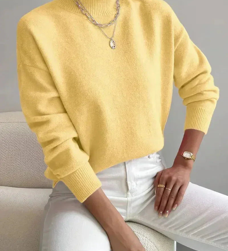 Marilena | Maglione a Collo Alto