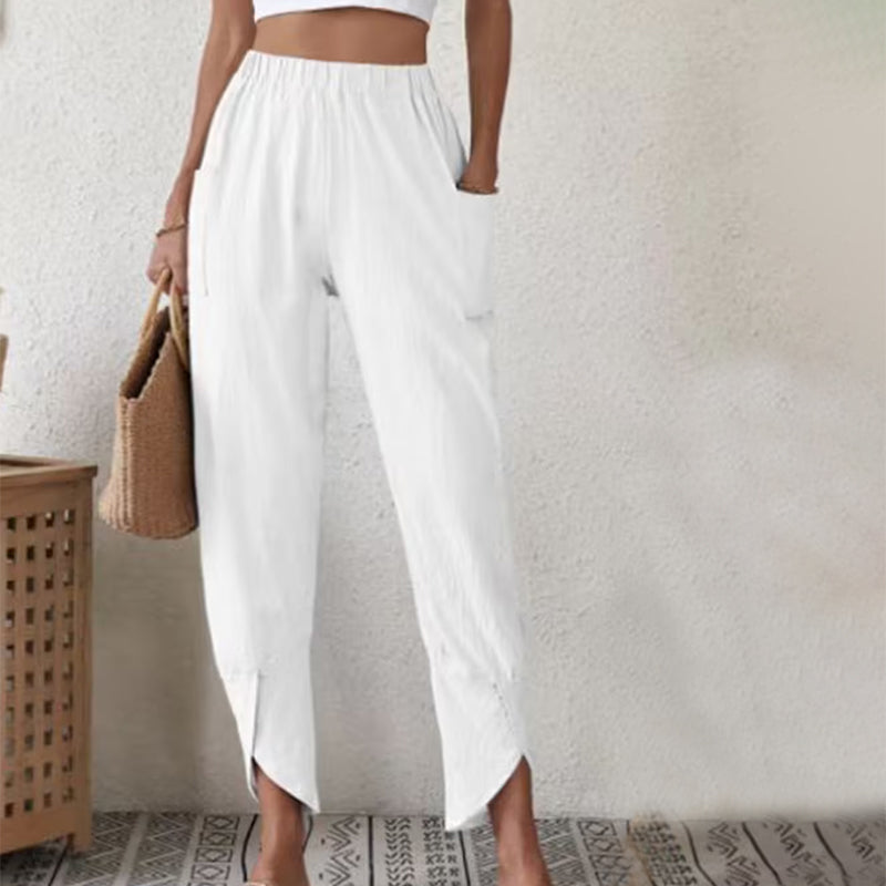 Essari | Pantaloni con Orlo Grezzo