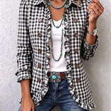 Julie | Giacca a Quadri Vichy