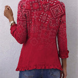 Gaëlle | Giacca Paisley Sfumata