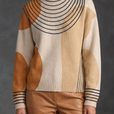 Perrine™ | Maglione a Collo Alto Color-Block