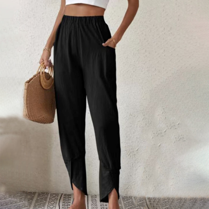 Essari | Pantaloni con Orlo Grezzo